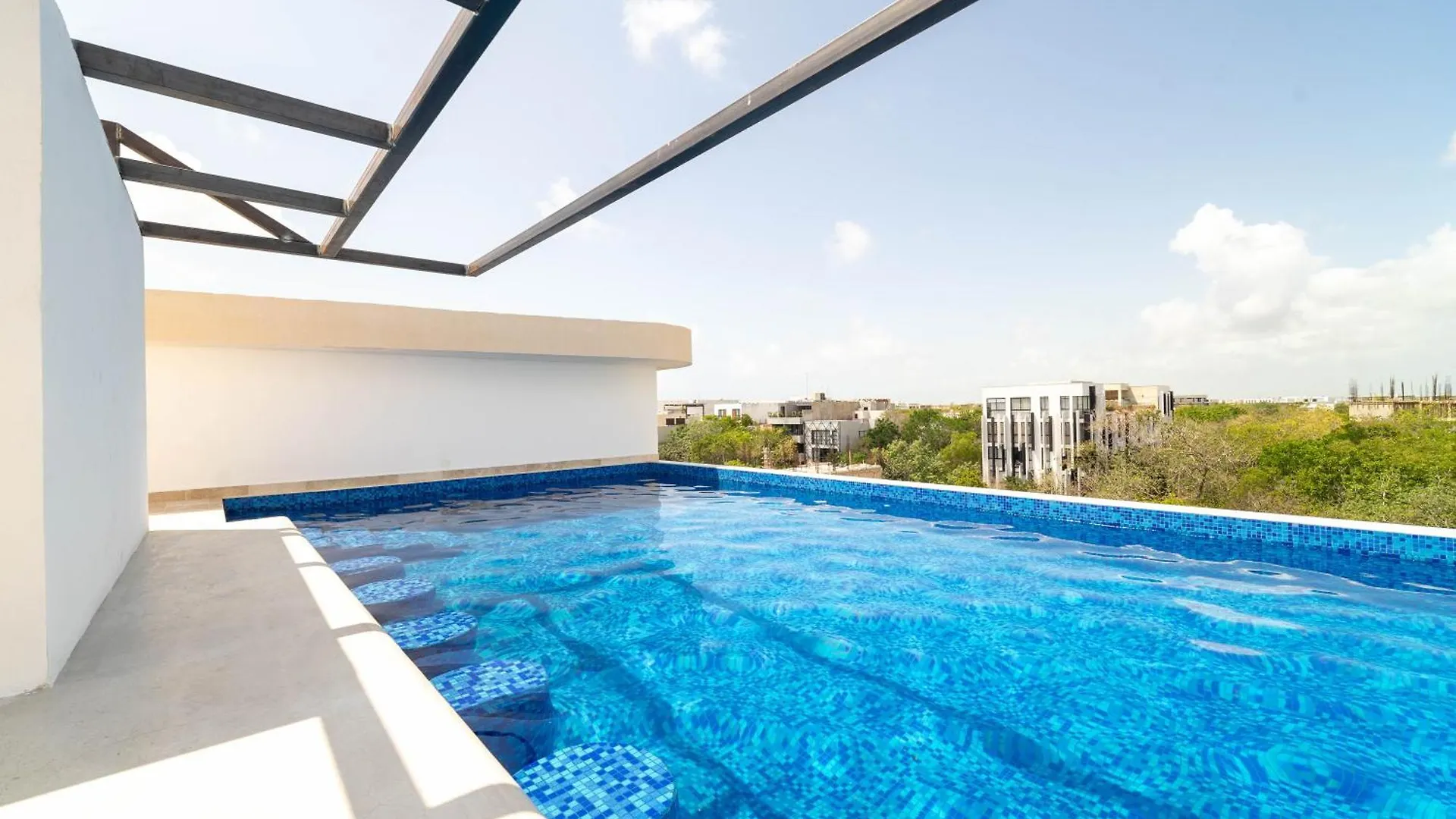 Lux Studio With Private Balcony, Rooftop Pool, Gym Tulum