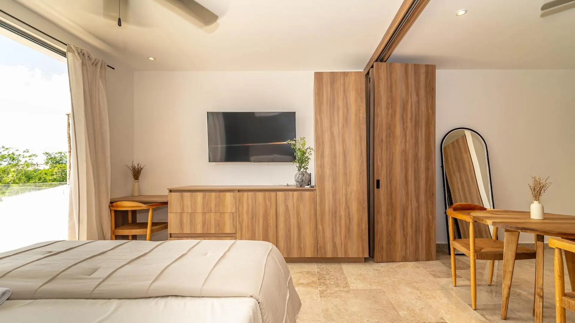 Lux Studio With Private Balcony, Rooftop Pool, Gym Tulum Mexico